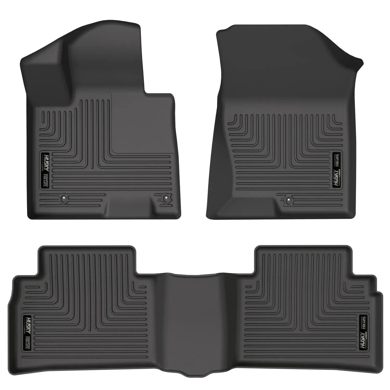 Weatherbeater - Front & 2nd Seat Floor Liners by Husky Liners