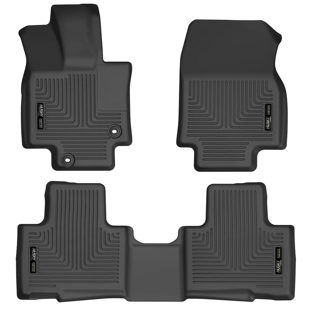 Weatherbeater - Front & 2nd Seat Floor Liners by Husky Liners