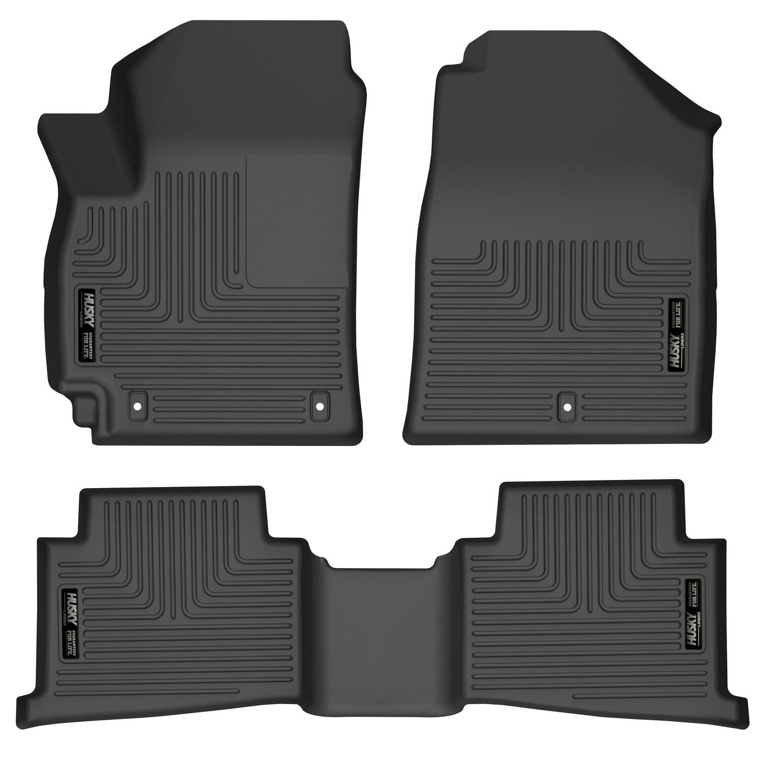 Husky Weatherbeater Front & 2nd Seat Floor Liners 95801 by Husky Liners