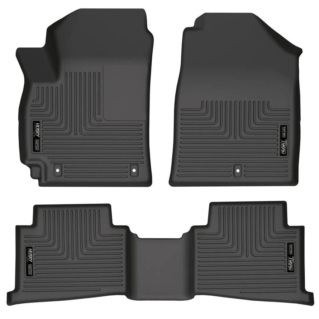 Weatherbeater - Front & 2nd Seat Floor Liners by Husky Liners