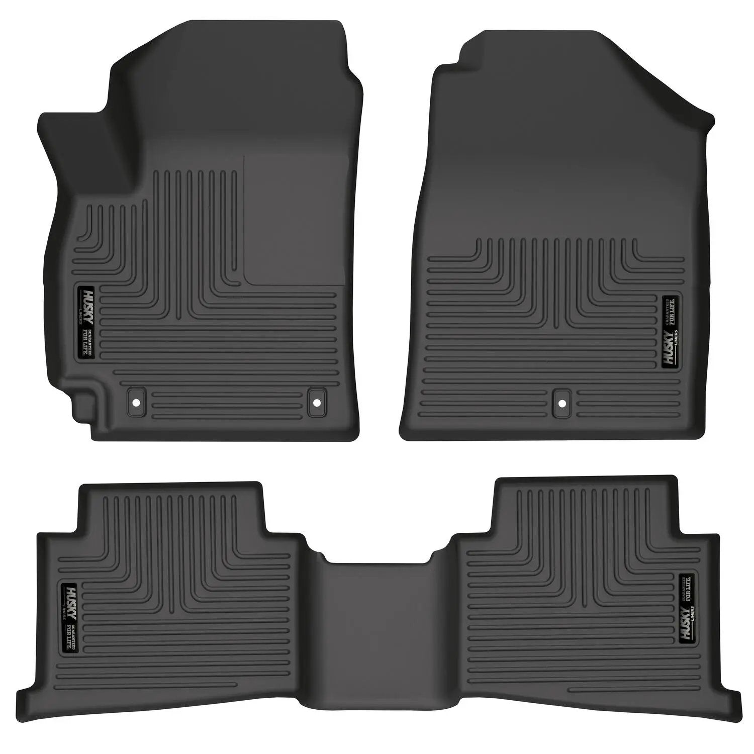 Weatherbeater - Front & 2nd Seat Floor Liners by Husky Liners