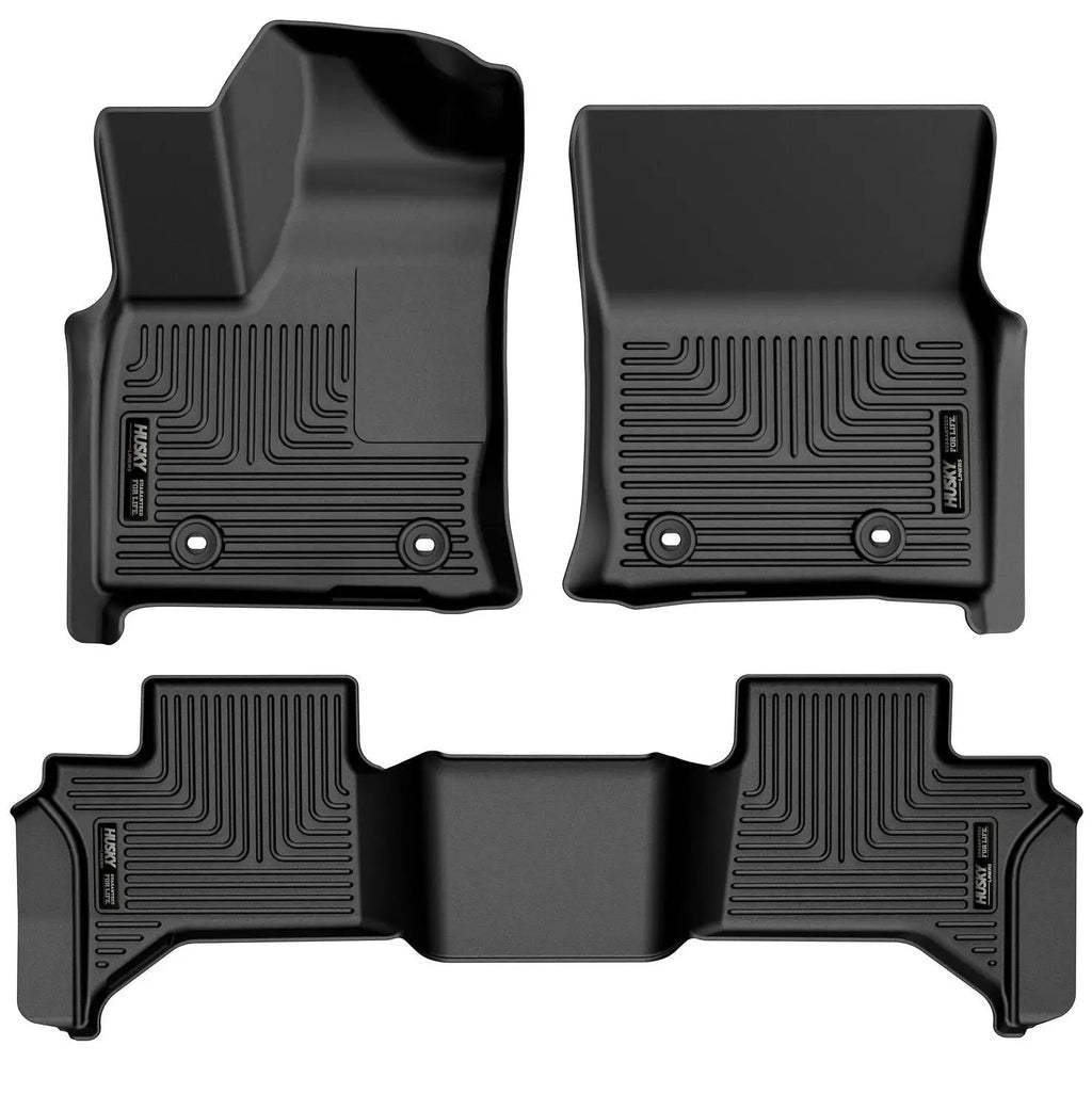 Weatherbeater - Front & 2nd Seat Floor Liners by Husky Liners