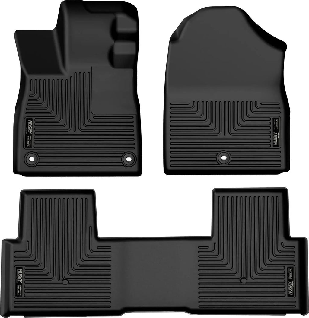 Weatherbeater - Front & 2nd Seat Floor Liners by Husky Liners