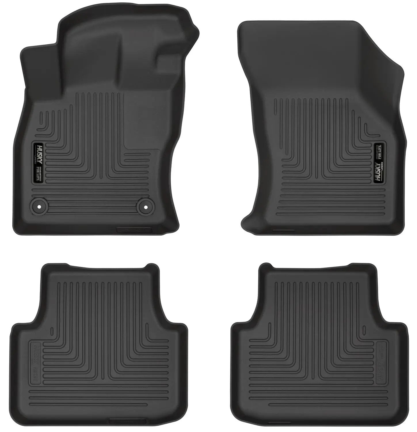 Weatherbeater - Front & 2nd Seat Floor Liners by Husky Liners