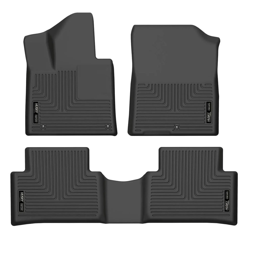 Weatherbeater - Front & 2nd Seat Floor Liners by Husky Liners