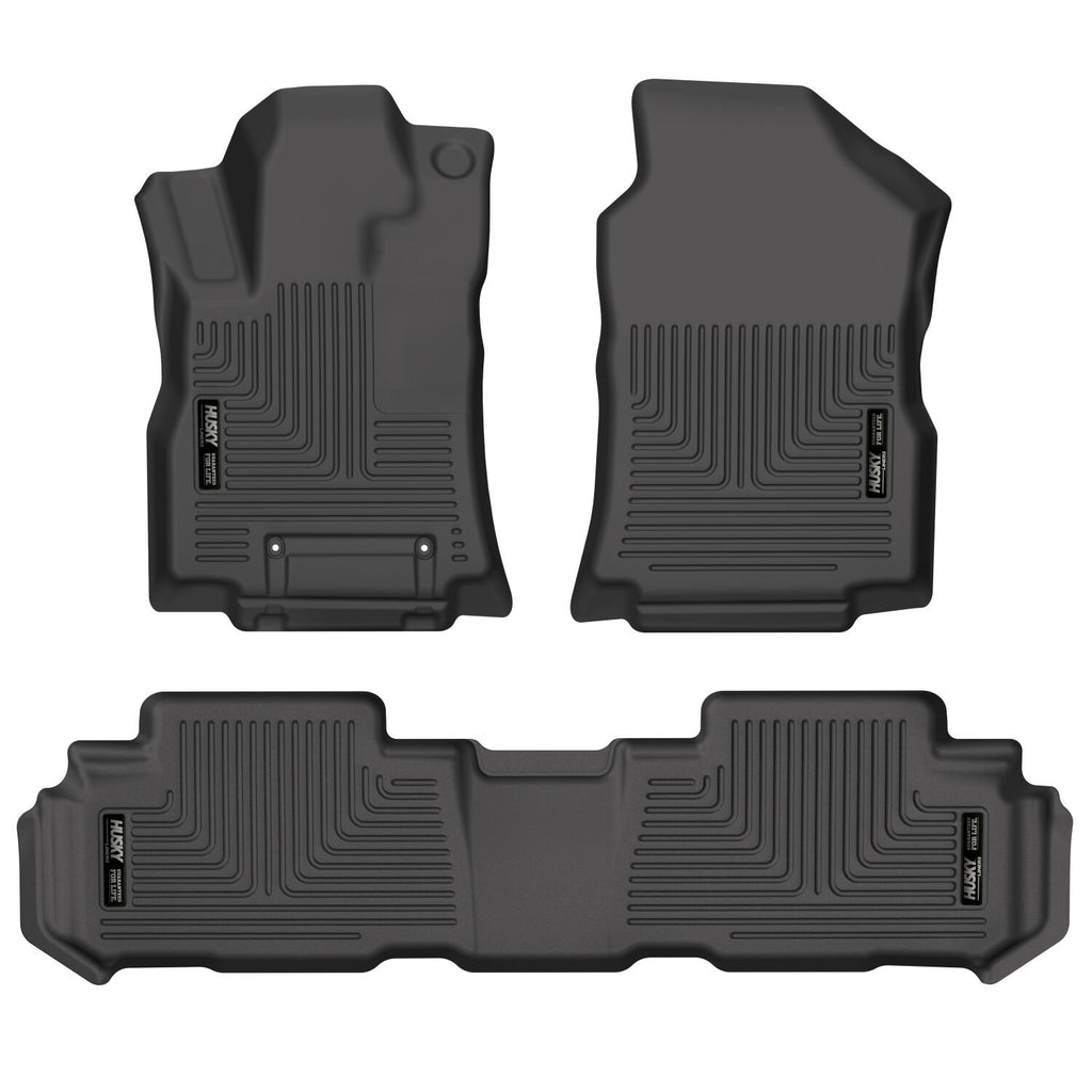 Husky Weatherbeater Front & 2nd Seat Floor Liners 95871 by Husky Liners