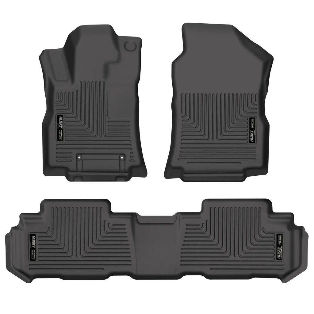 Weatherbeater - Front & 2nd Seat Floor Liners by Husky Liners