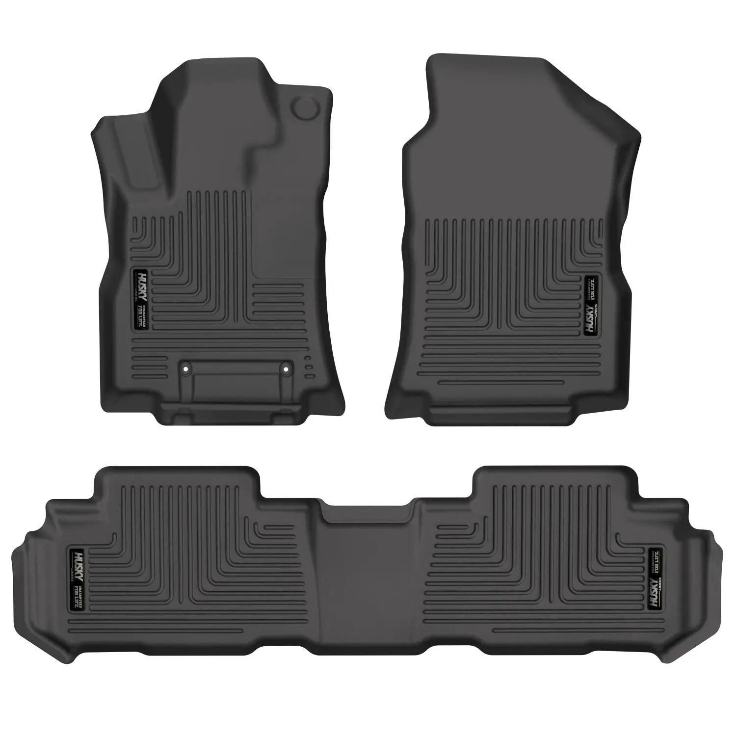 Weatherbeater - Front & 2nd Seat Floor Liners by Husky Liners