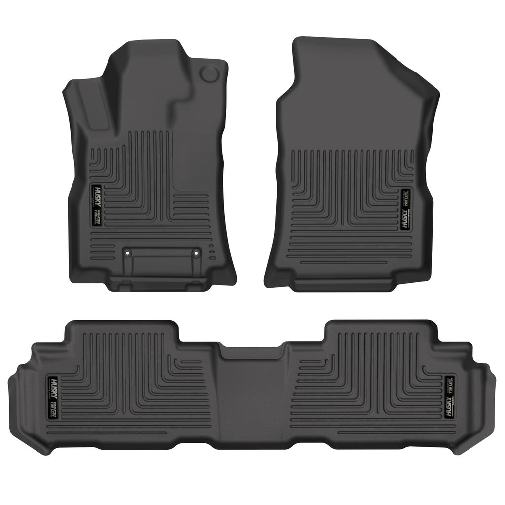 Weatherbeater - Front & 2nd Seat Floor Liners by Husky Liners