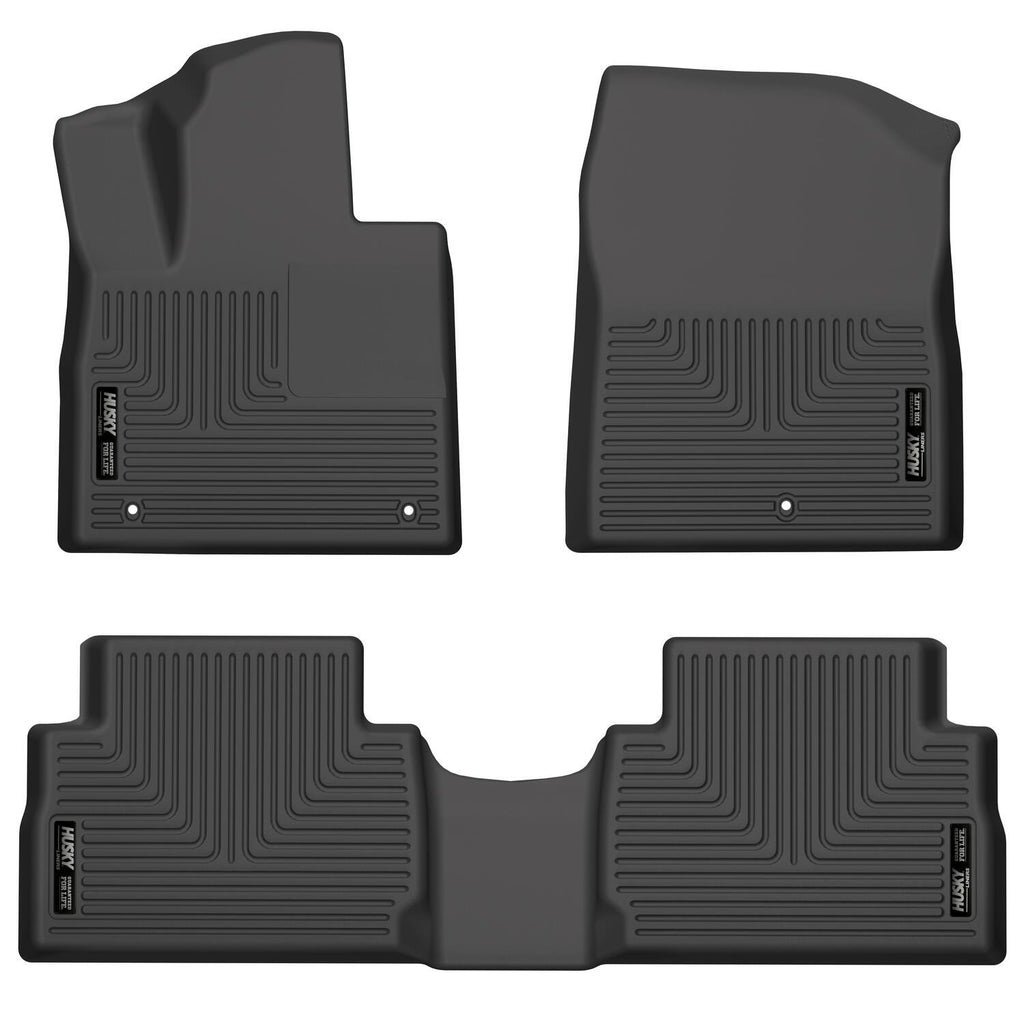 Husky Weatherbeater Front & 2nd Seat Floor Liners 95881 by Husky Liners