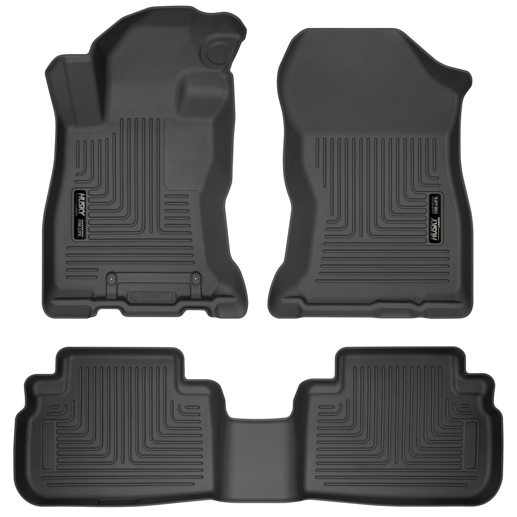 Husky Weatherbeater Front & 2nd Seat Floor Liners 95891 by Husky Liners