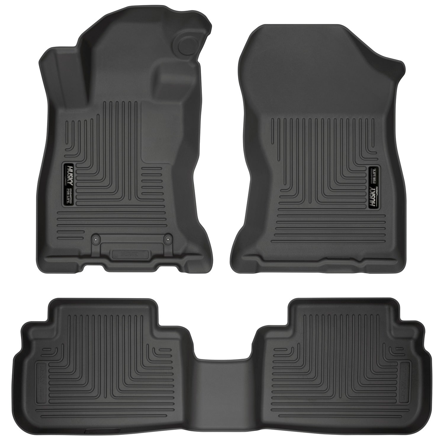 Husky Weatherbeater Front & 2nd Seat Floor Liners 95891 by Husky Liners