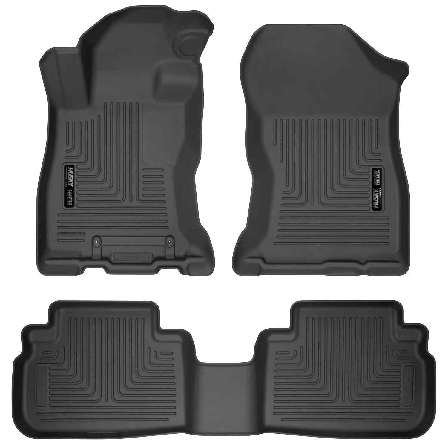 Weatherbeater - Front & 2nd Seat Floor Liners by Husky Liners