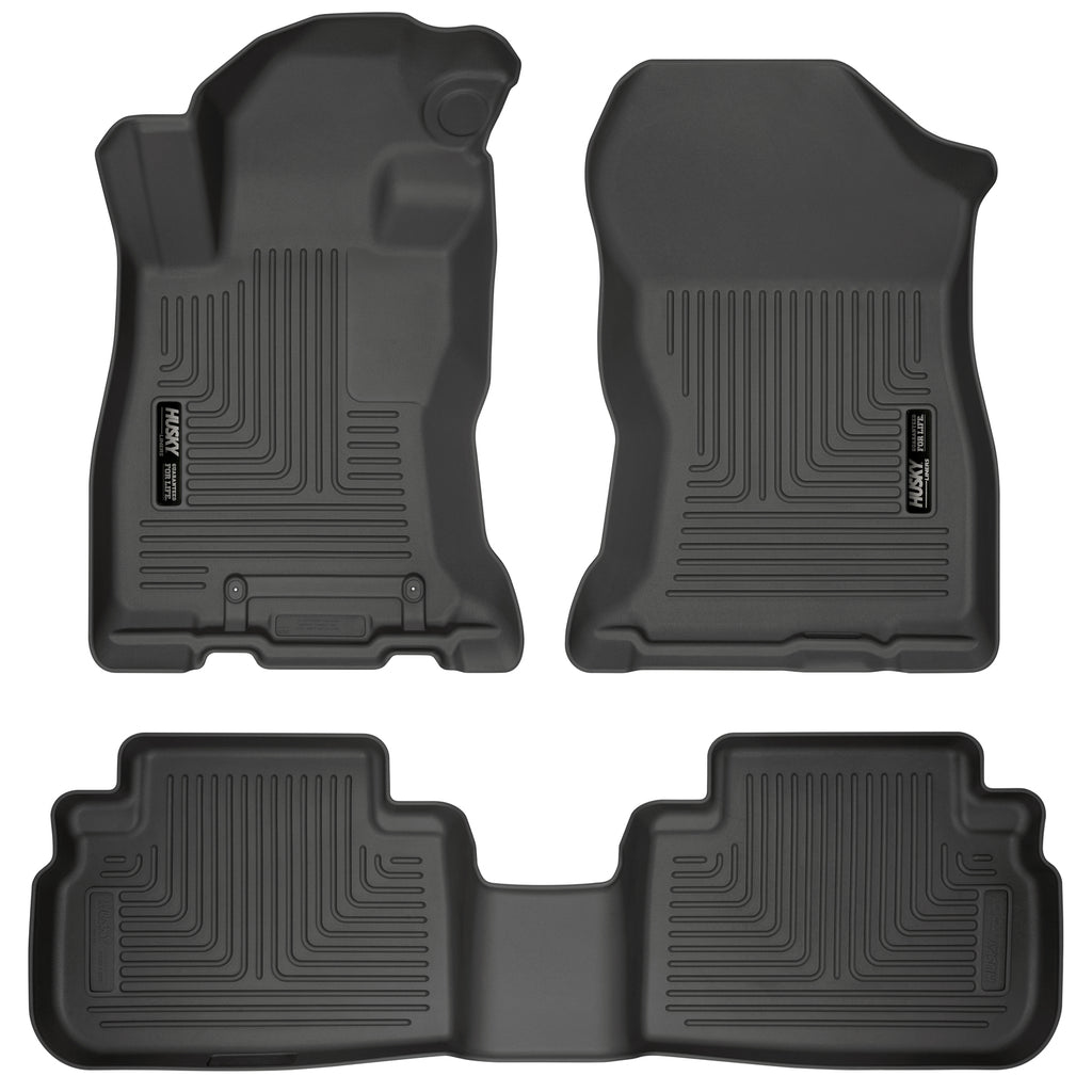 Weatherbeater - Front & 2nd Seat Floor Liners by Husky Liners