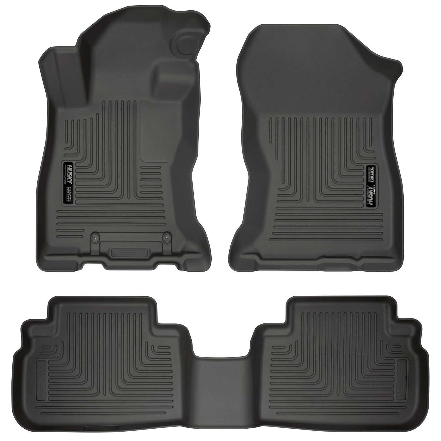 Weatherbeater - Front & 2nd Seat Floor Liners by Husky Liners