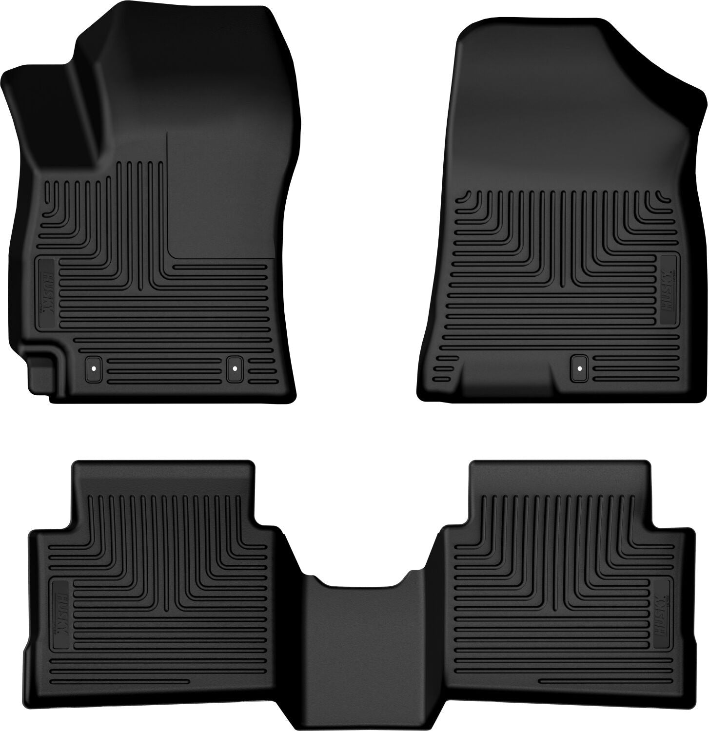 Husky Weatherbeater Front & 2nd Seat Floor Liners 95951 by Husky Liners