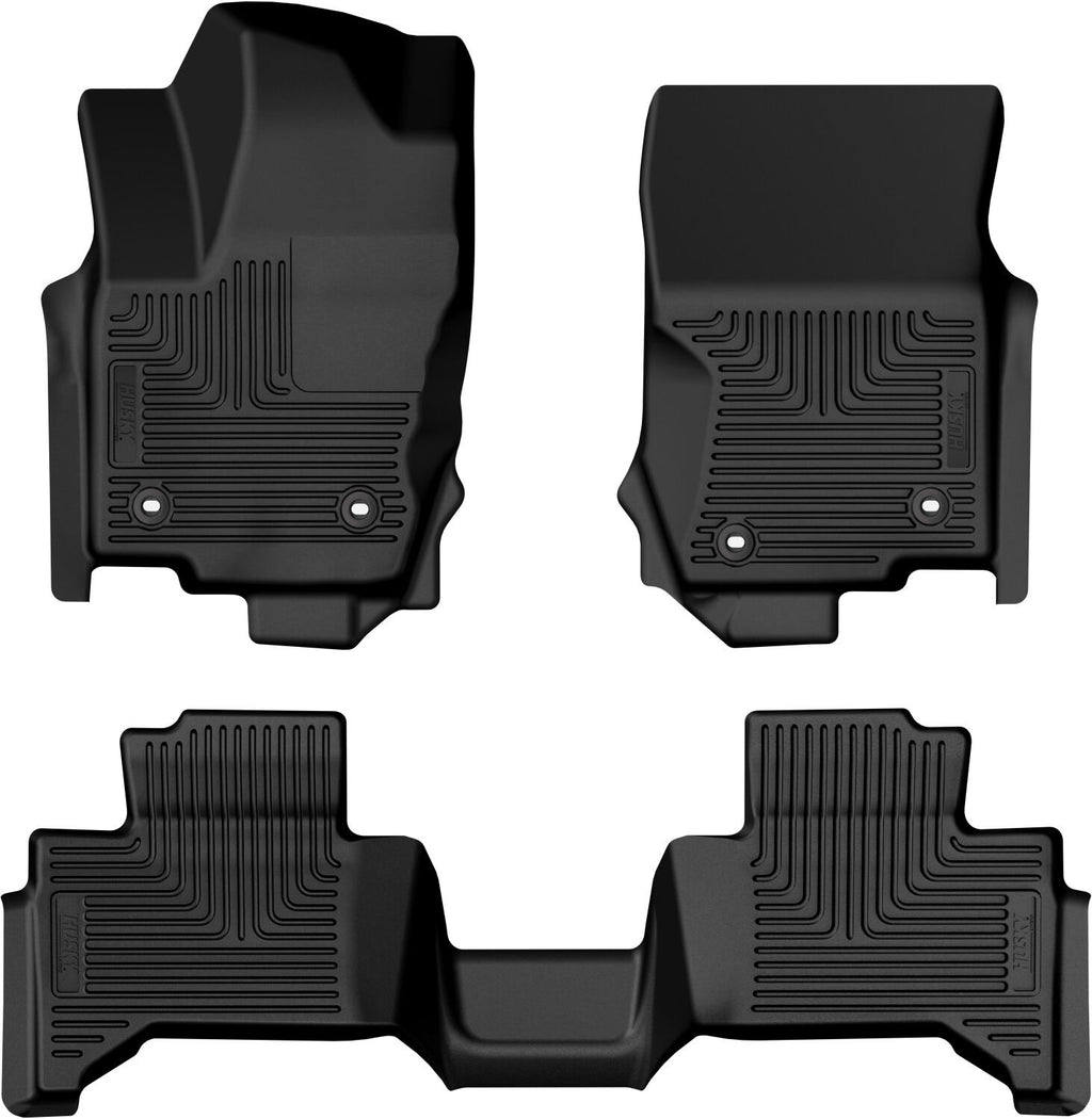 Husky Weatherbeater Front & 2nd Seat Floor Liners 95971 by Husky Liners