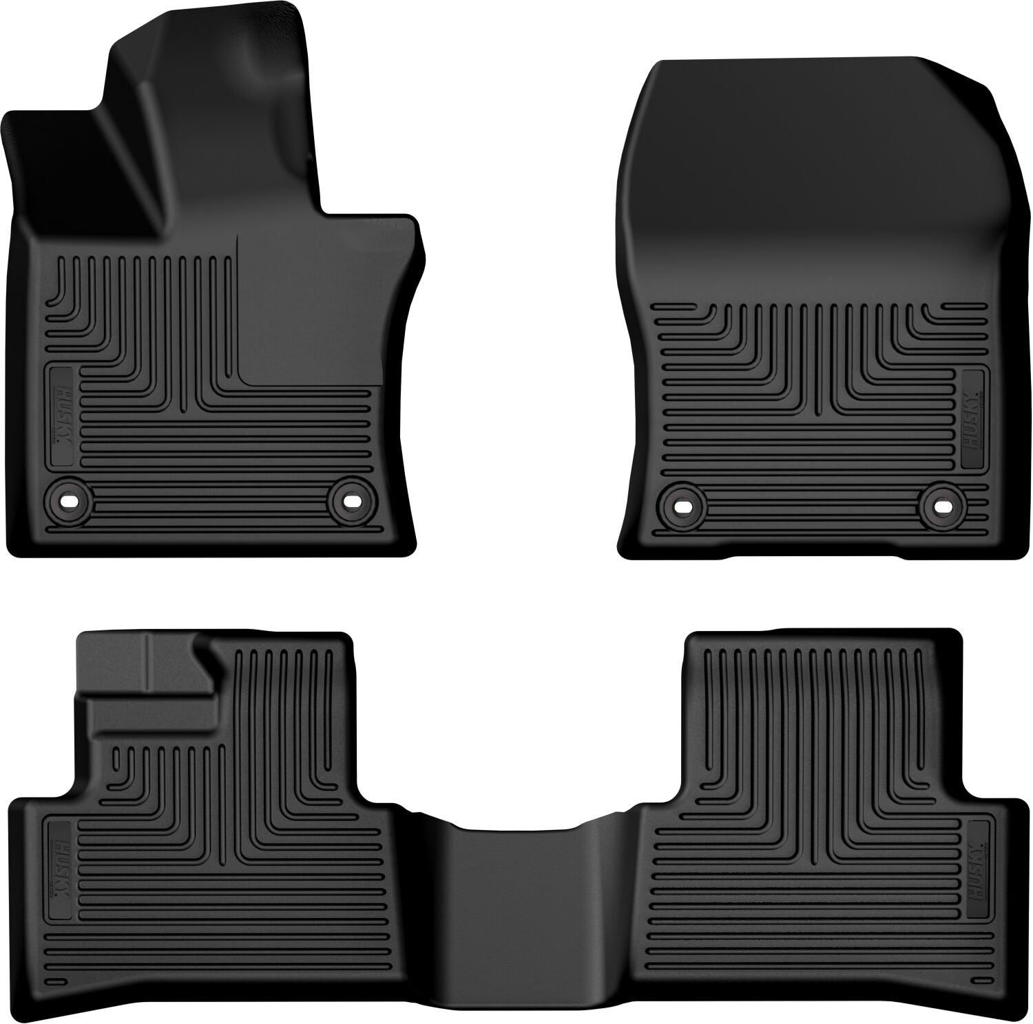 Husky Weatherbeater Front & 2nd Seat Floor Liners 95991 by Husky Liners