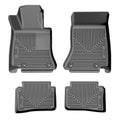 Weatherbeater Front And Second Seat Floor Liner Set; Black 96121 by Husky Liners