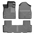 Weatherbeater Front And Second Seat Floor Liner Set; Black 96131 by Husky Liners