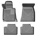 Weatherbeater Front And Second Seat Floor Liner Set; Black 96141 by Husky Liners