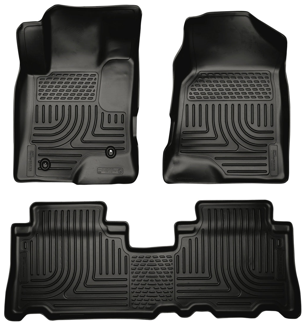 Husky Liners Weatherbeater - Front & 2nd Seat Floor Liners 96321 by Husky Liners