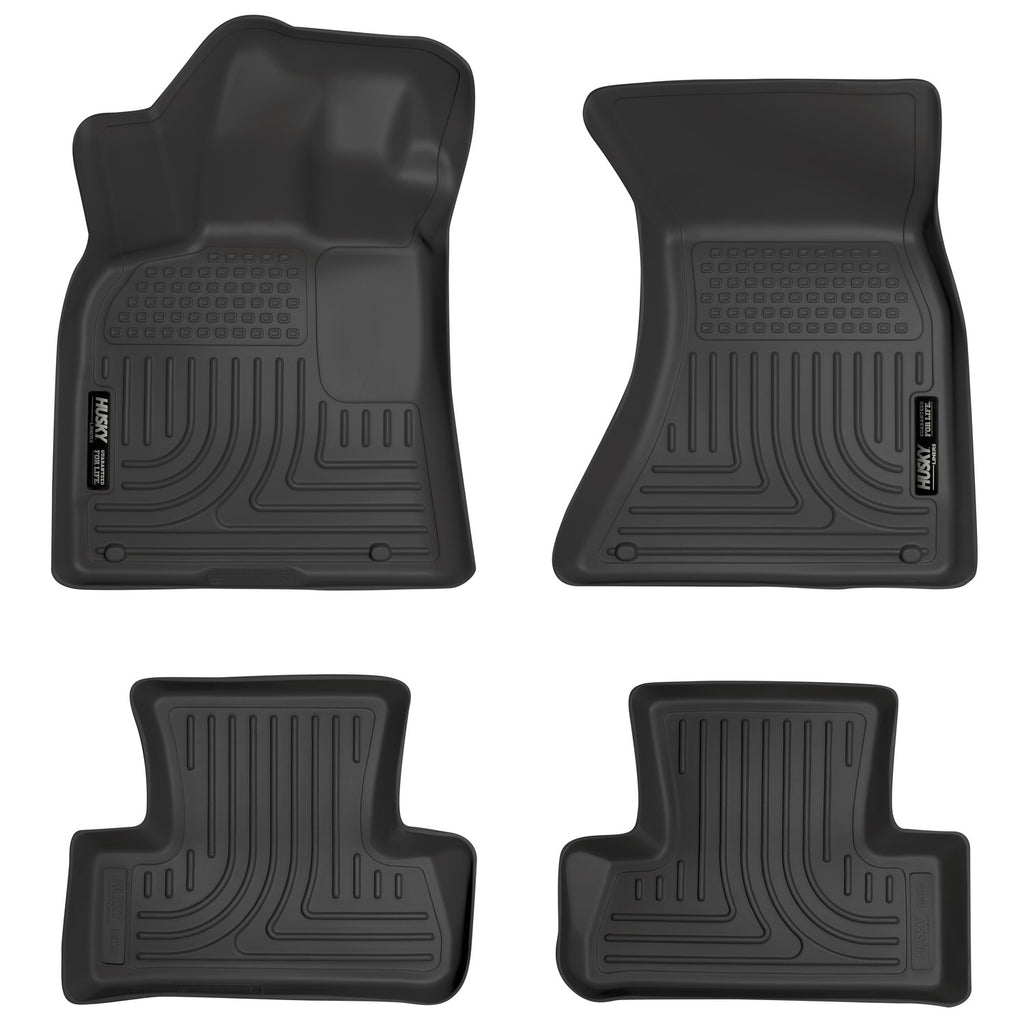 Husky Liners Weatherbeater - Front & 2nd Seat Floor Liners 96411 by Husky Liners