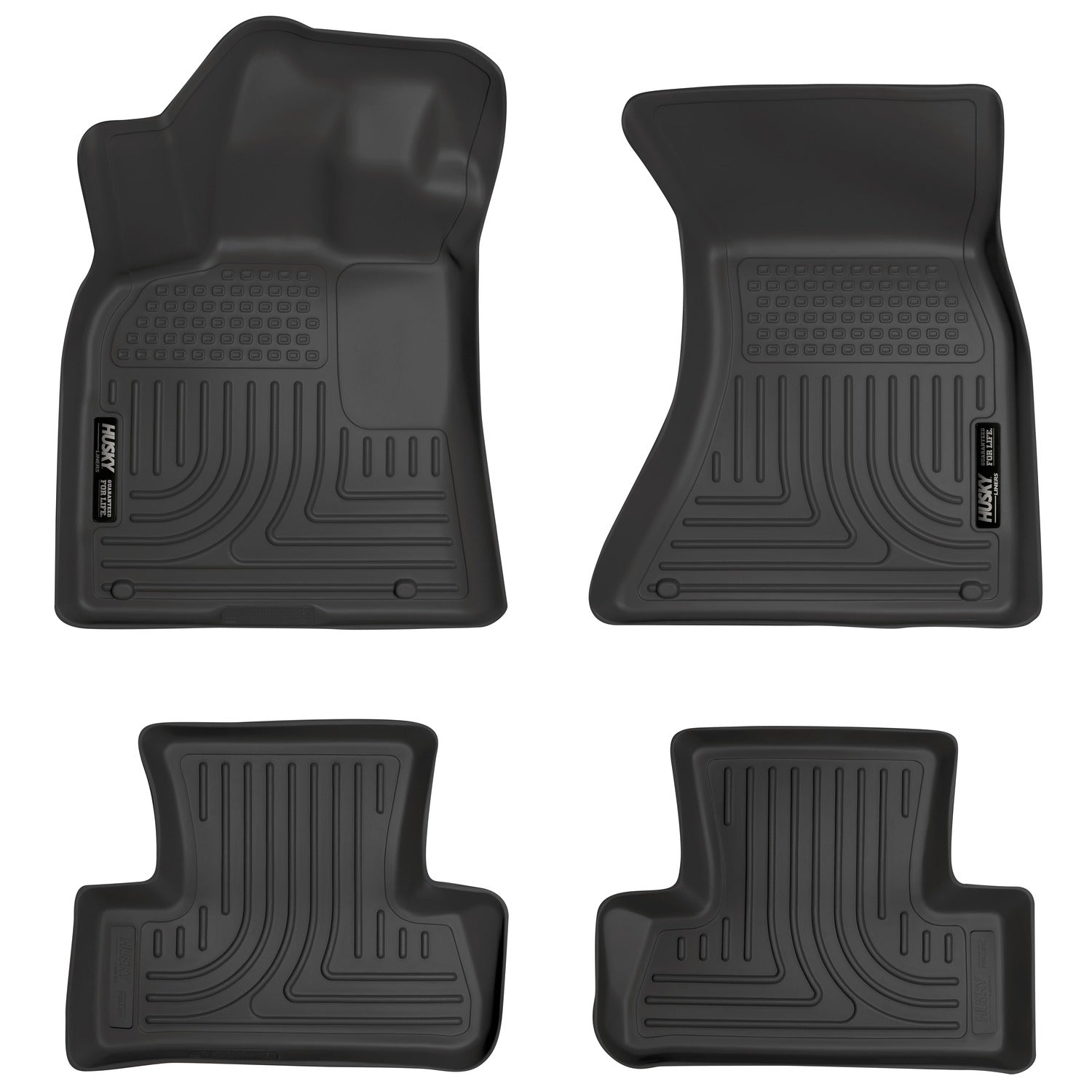 Husky Liners Weatherbeater - Front & 2nd Seat Floor Liners 96411 by Husky Liners