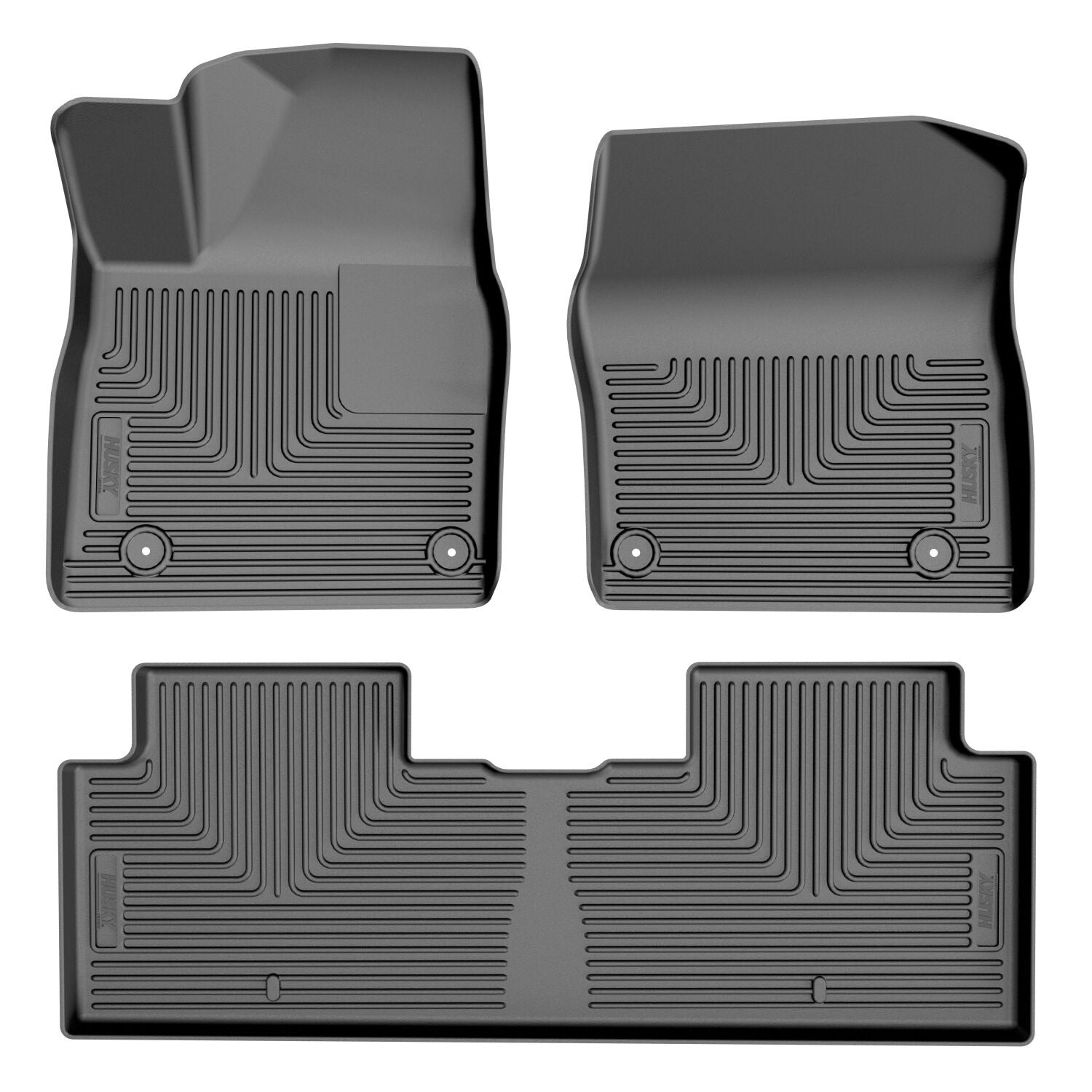 Husky Weatherbeater Front & 2nd Seat Floor Liners 96541 by Husky Liners
