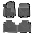 Weatherbeater Front And Second Seat Floor Liner Set; Black 96601 by Husky Liners