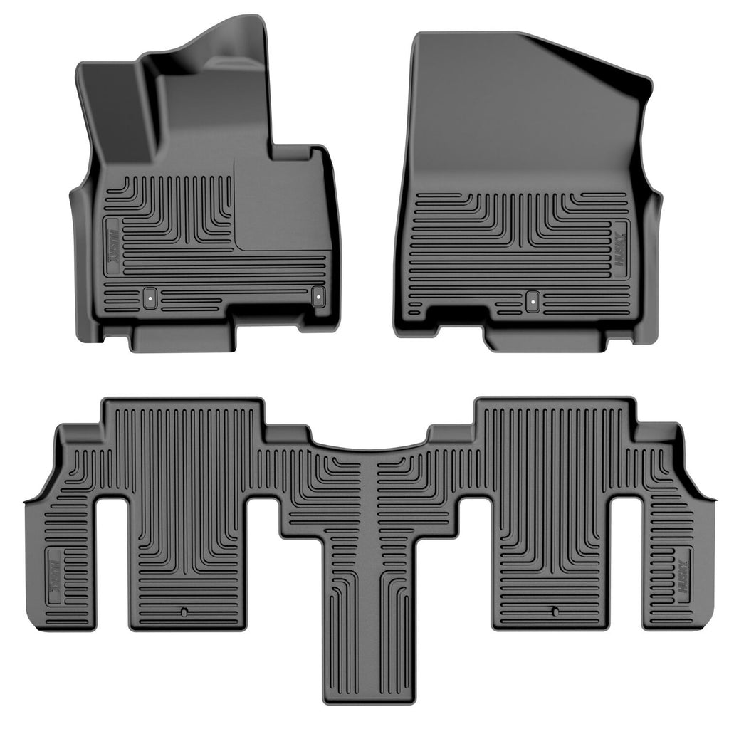 Husky Liners Weatherbeater - Front & 2nd Seat Floor Liners 96611 by Husky Liners