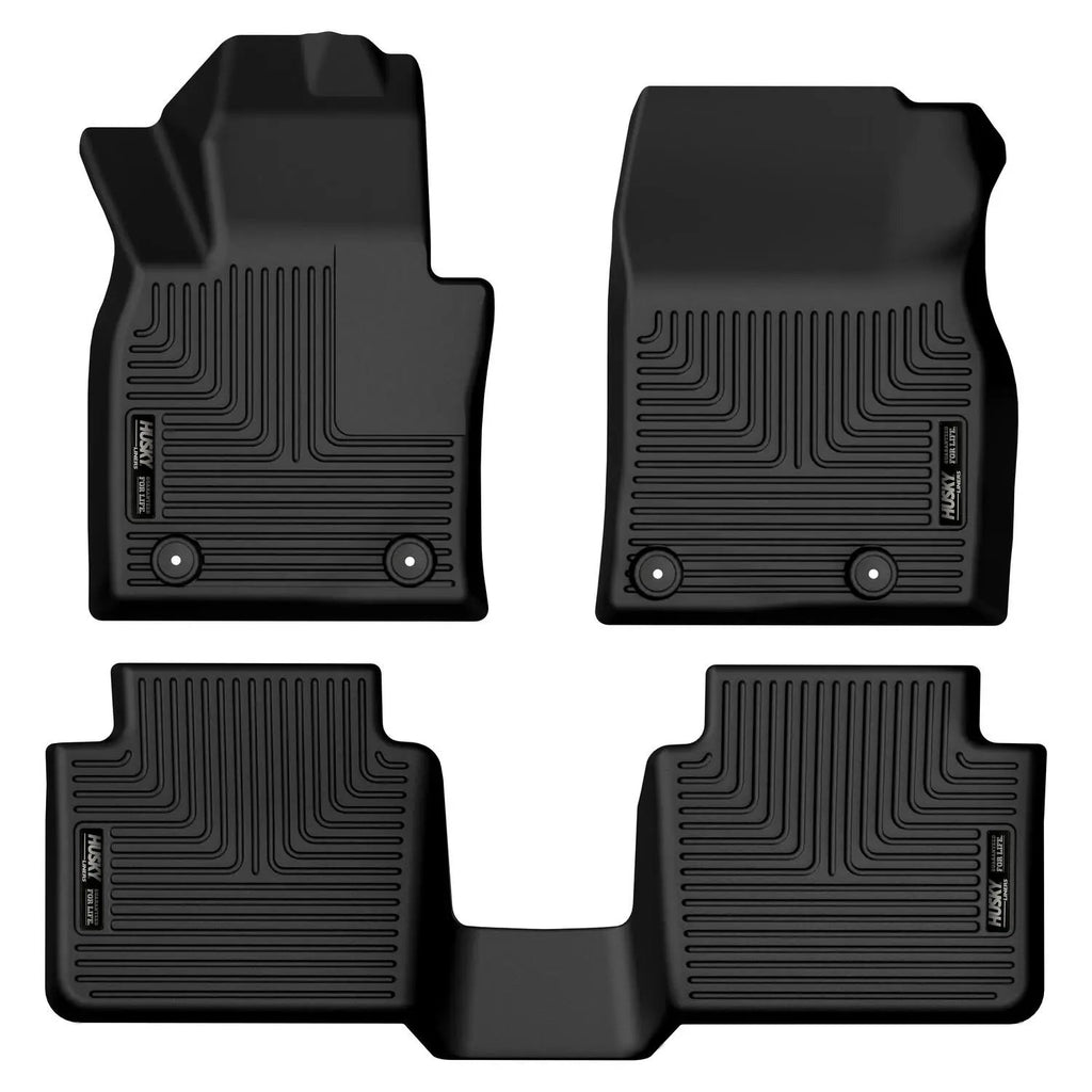 Weatherbeater - Front & 2nd Seat Floor Liners by Husky Liners