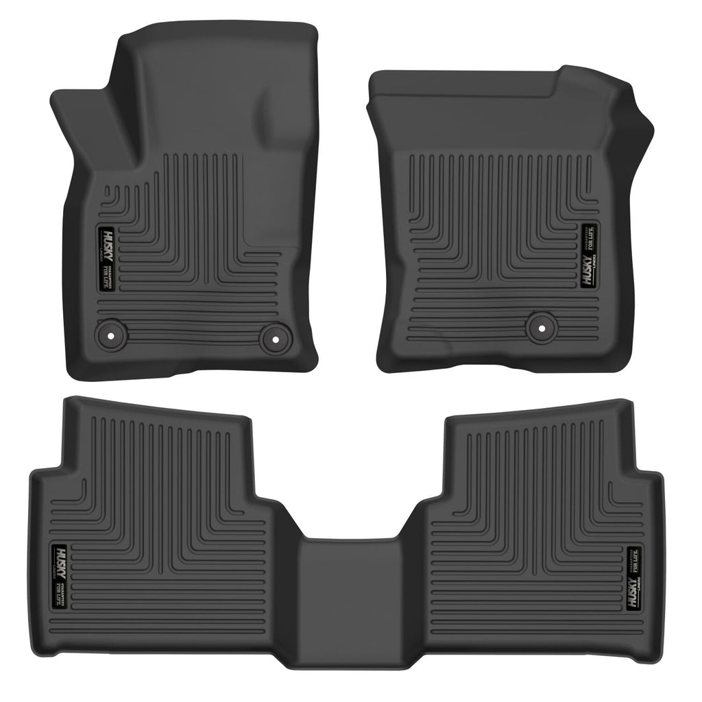 Husky Weatherbeater Front & 2nd Seat Floor Liners 96711 by Husky Liners