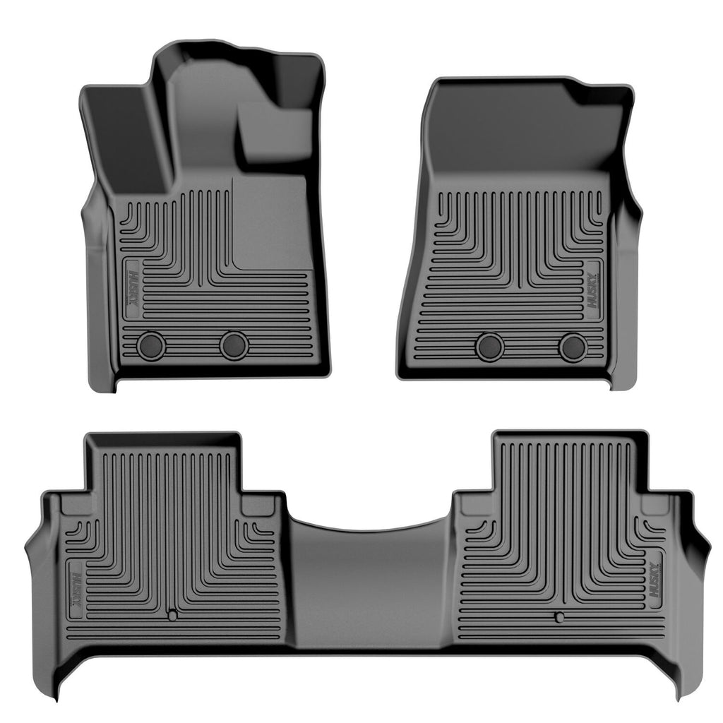 Husky Liners Weatherbeater - Front & 2nd Seat Floor Liners 96751 by Husky Liners