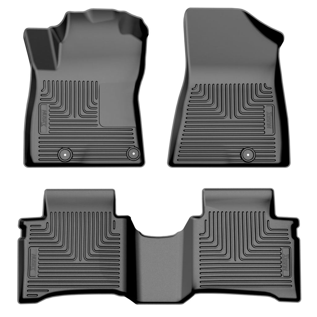 Husky Weatherbeater Front & 2nd Seat Floor Liners 96791 by Husky Liners