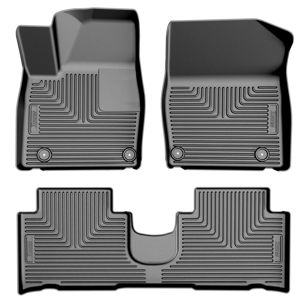 Husky Weatherbeater Front & 2nd Seat Floor Liners 96891 by Husky Liners