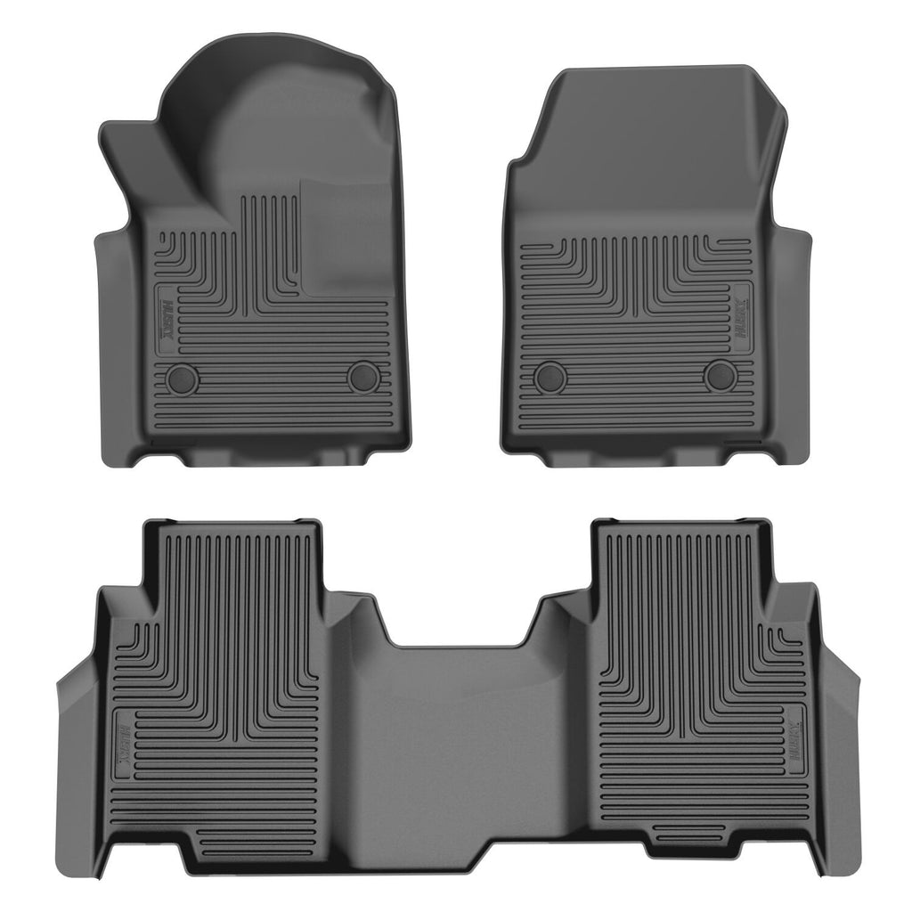 Husky Weatherbeater Front & 2nd Seat Floor Liners 96912 by Husky Liners