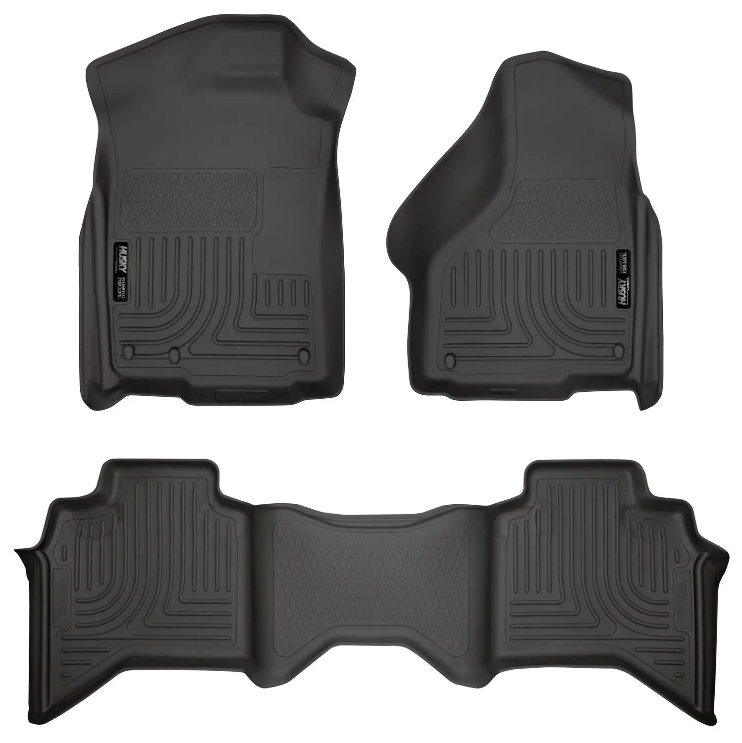 Weatherbeater - Front & 2nd Seat Floor Liners by Husky Liners