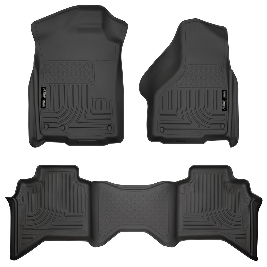 Weatherbeater - Front & 2nd Seat Floor Liners by Husky Liners