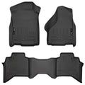 Weatherbeater - Front & 2nd Seat Floor Liners by Husky Liners
