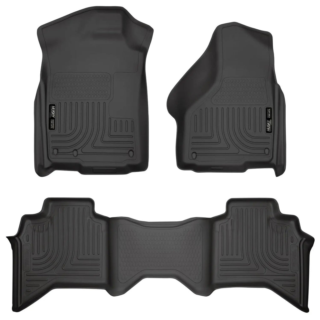 Weatherbeater - Front & 2nd Seat Floor Liners by Husky Liners