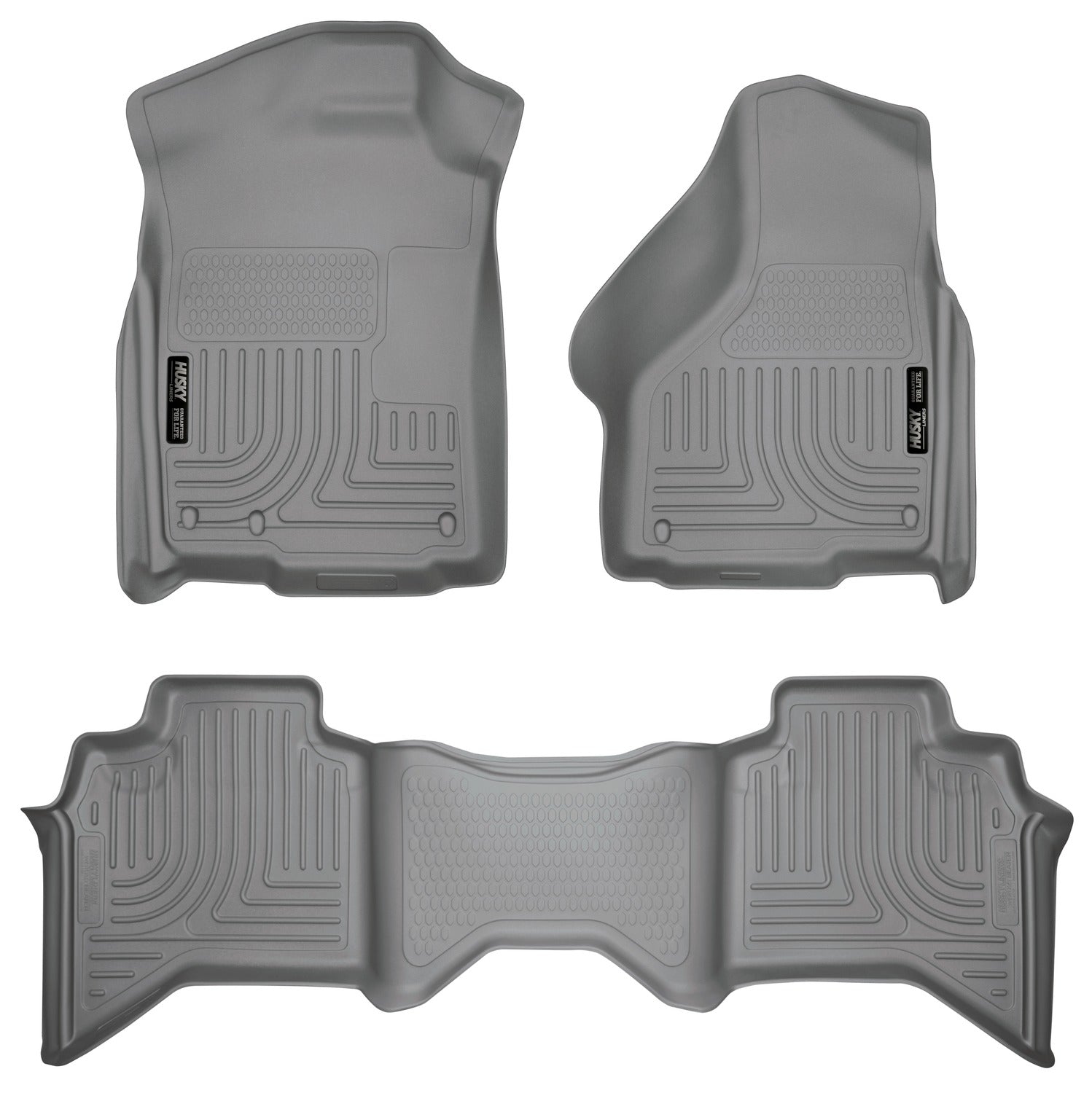 Husky Liners Weatherbeater - Front & 2nd Seat Floor Liners 98032 by Husky Liners