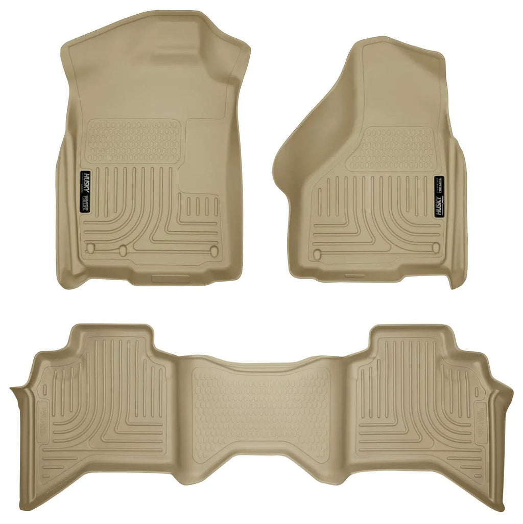 Weatherbeater - Front & 2nd Seat Floor Liners by Husky Liners
