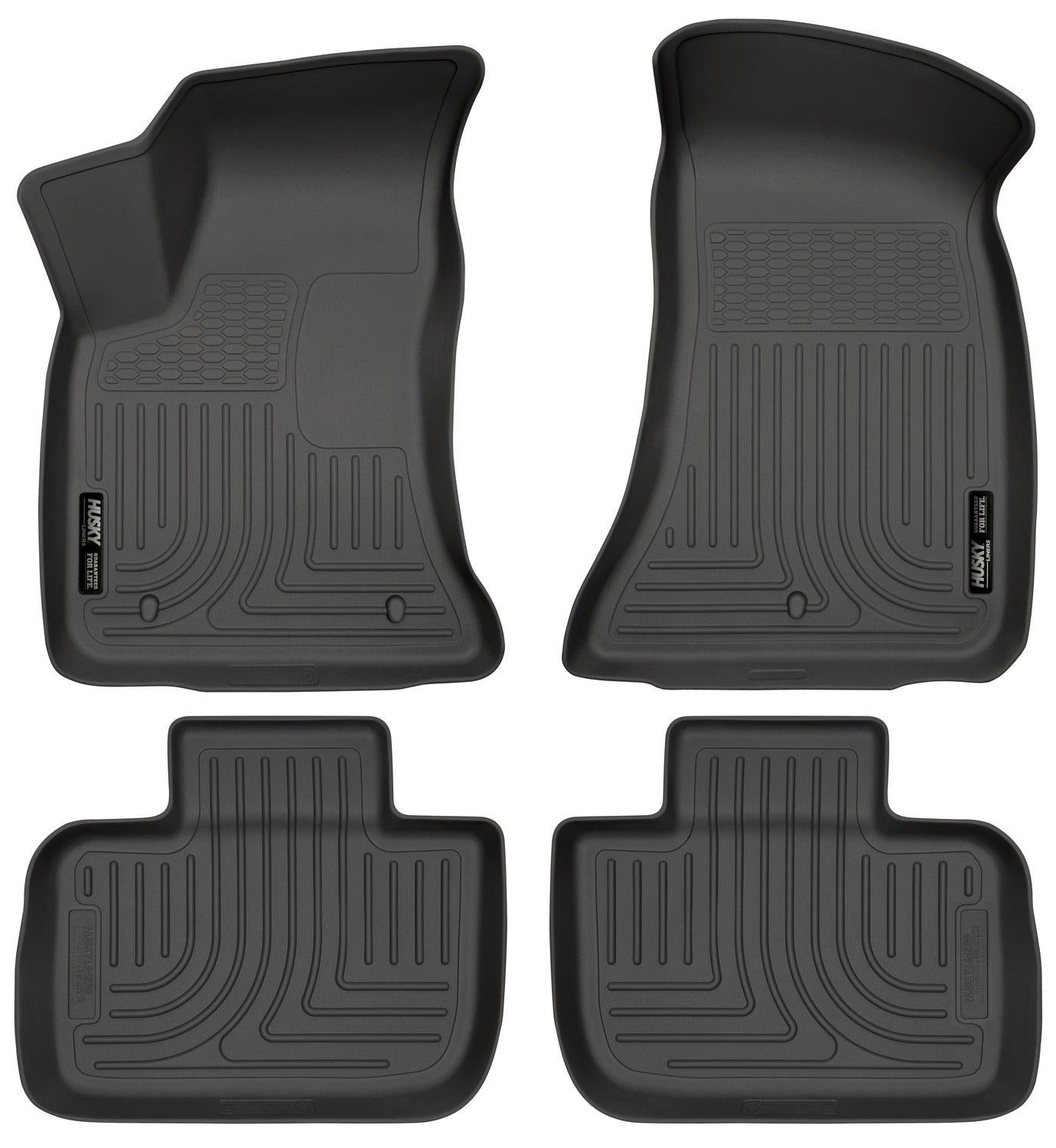 Husky Liners Weatherbeater - Front & 2nd Seat Floor Liners 98061 by Husky Liners