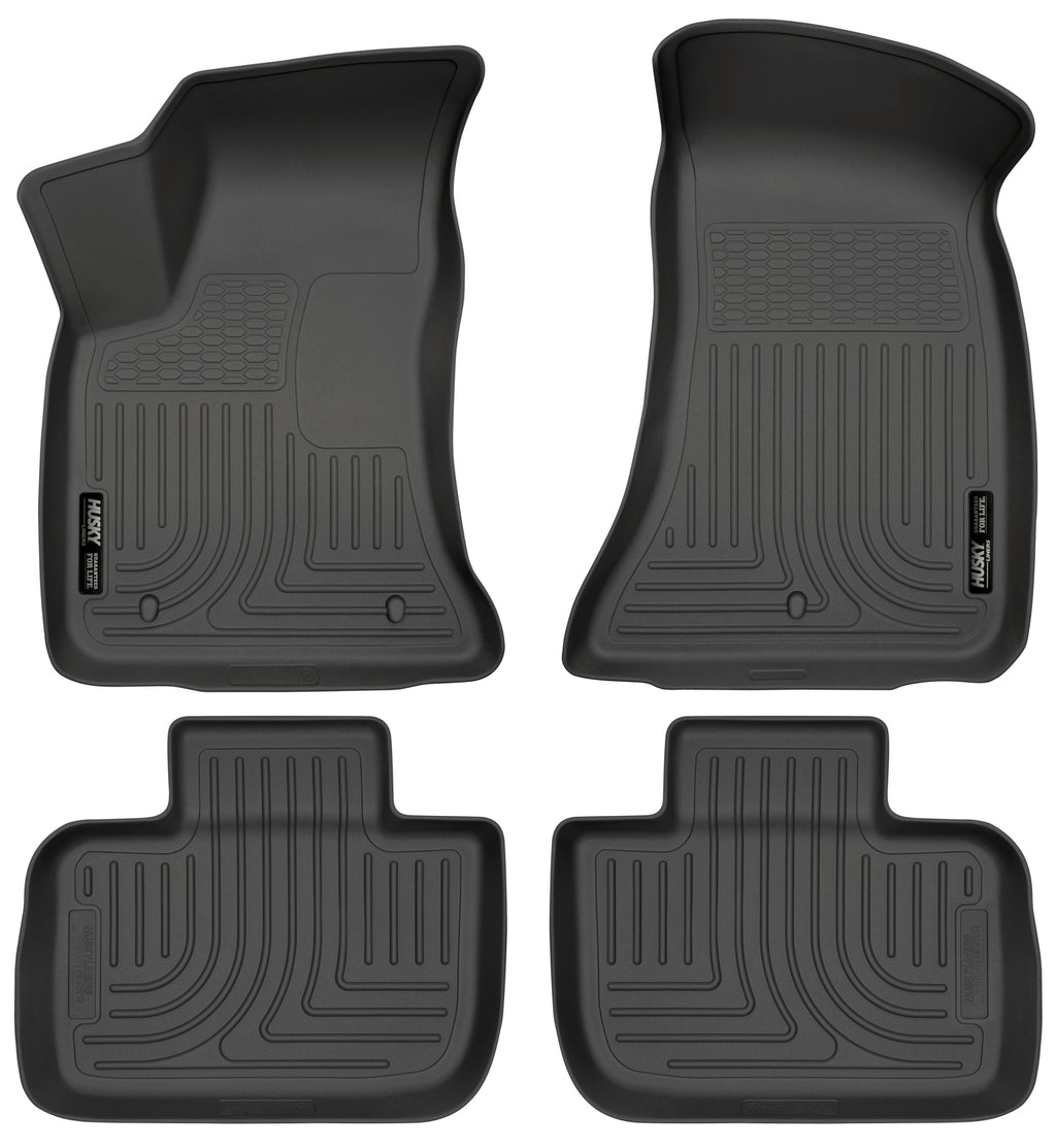 Weatherbeater - Front & 2nd Seat Floor Liners by Husky Liners