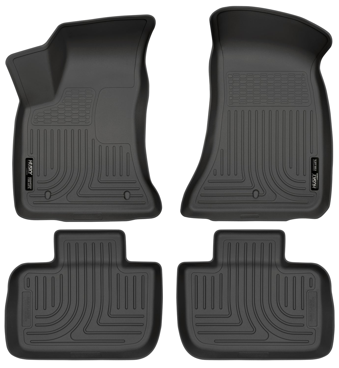 Weatherbeater - Front & 2nd Seat Floor Liners by Husky Liners