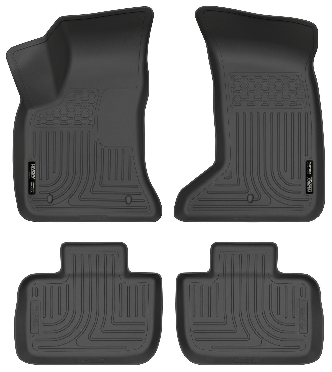 Husky Liners Weatherbeater - Front & 2nd Seat Floor Liners 98081 by Husky Liners