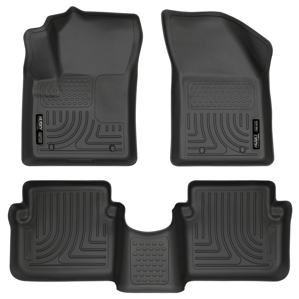Weatherbeater - Front & 2nd Seat Floor Liners by Husky Liners
