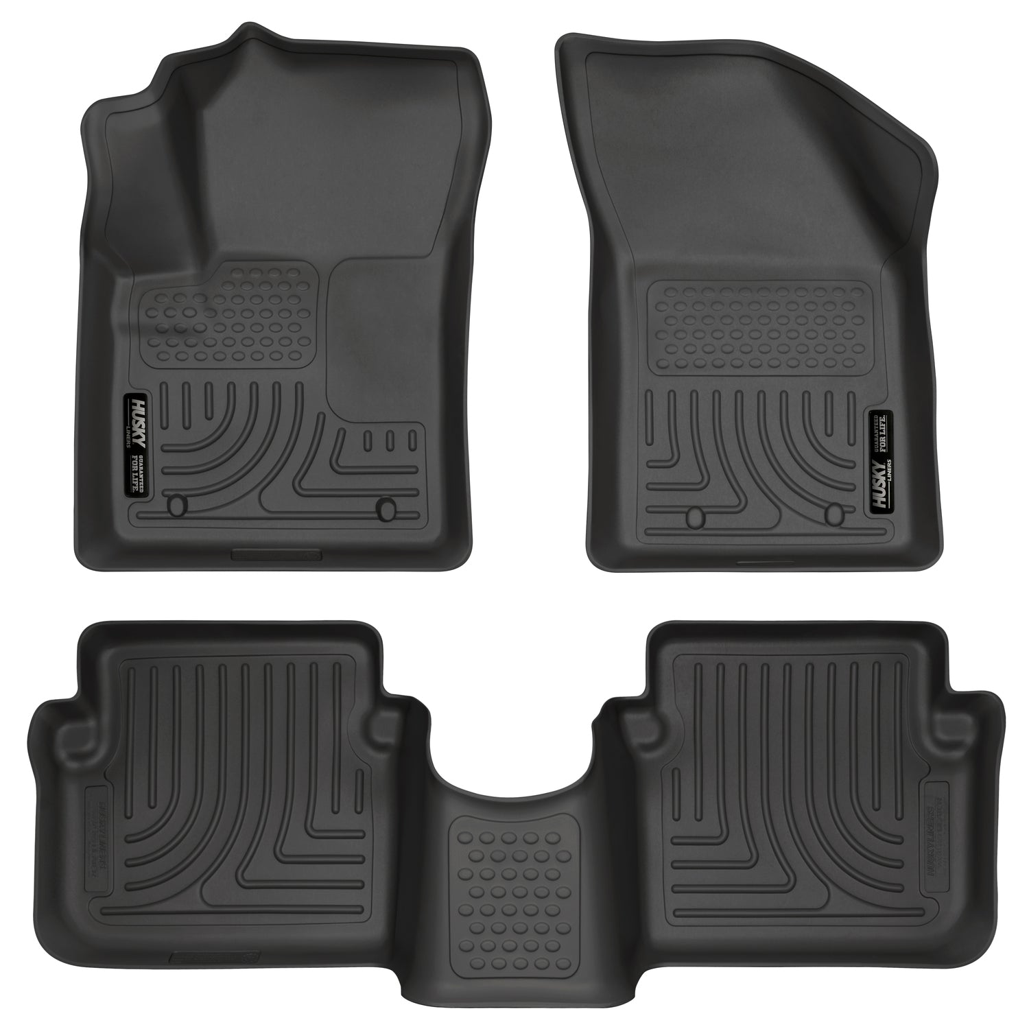 Weatherbeater - Front & 2nd Seat Floor Liners by Husky Liners