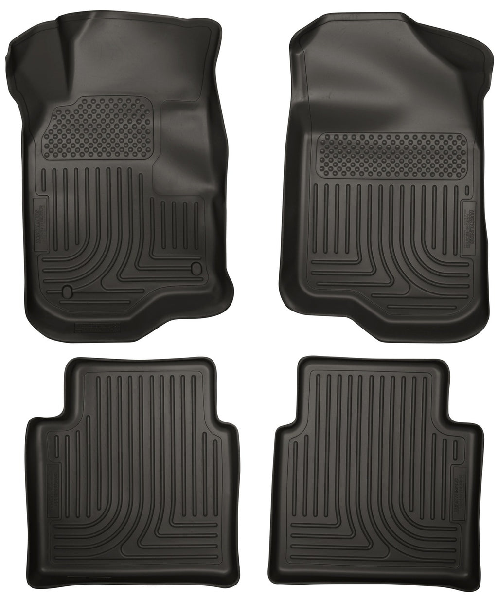 Husky Liners Weatherbeater - Front & 2nd Seat Floor Liners 98111 by Husky Liners